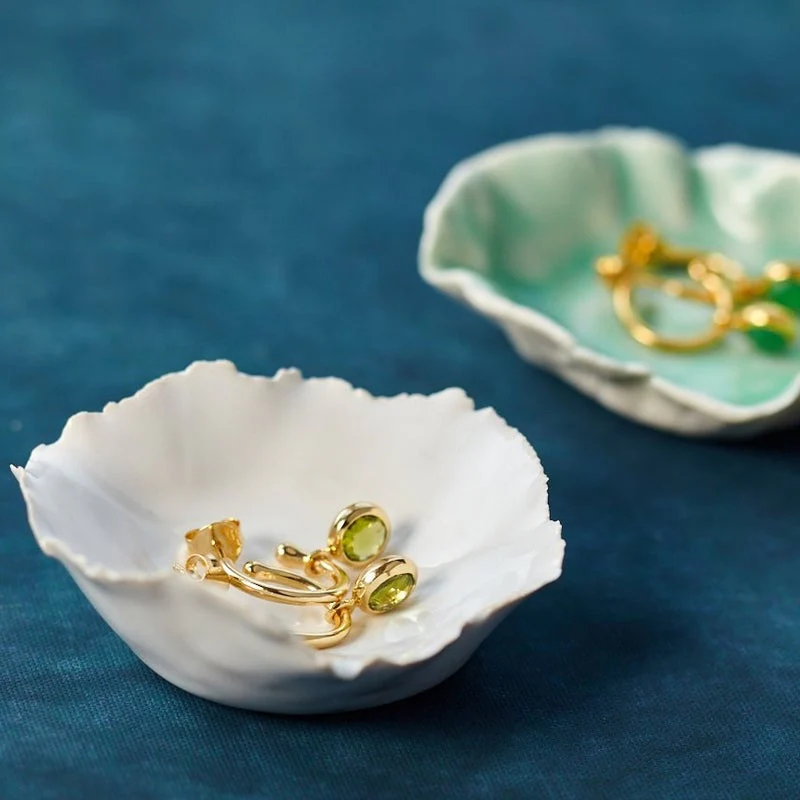 August Birthstone Silver Hoop Earrings - Peridot (Charm sold with hoops or individually) - Image 4