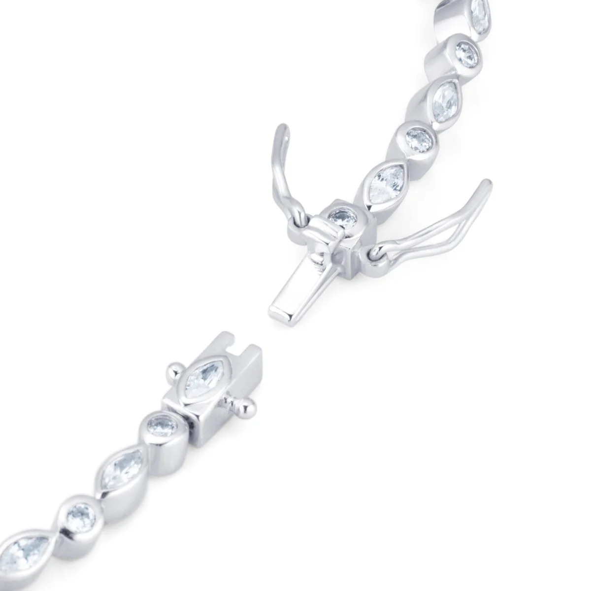 Tennis Silver Bracelet - Image 4